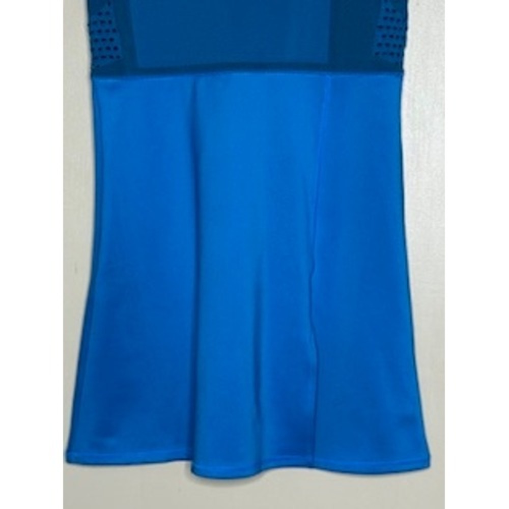 Adidas Tennis Dress Blue Sleeveless Athletic A-Line Size L NWT‎ - Picture 3 of 9
